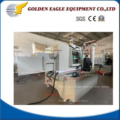 Système de refroidissement Pipe en PE ou en titane Machine de gravure de plaque d'immatriculation en métal Certifié CE